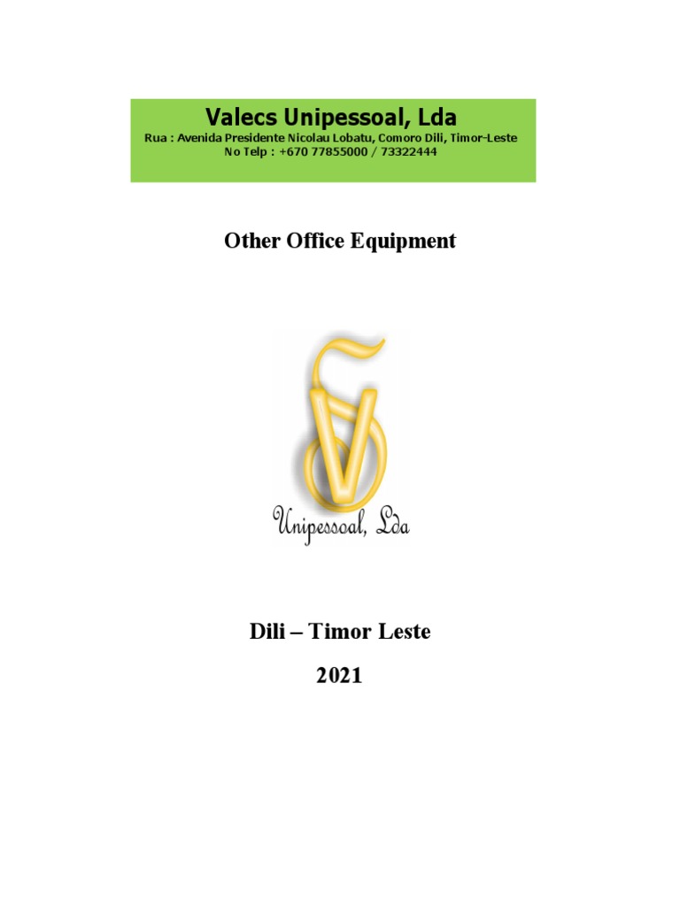 Other Office Equipment PDF