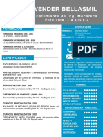 Wender Bellasmil - Curriculum Vitae