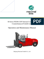 Manual de Servicio y Mantenimiento Serie M Térmica FD200-320T - en