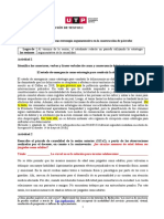 Compresión y Redacción de Textos I - Tarea: La Causalidad Como Estrategia Discursiva