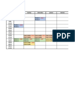 Horario 1 - 2023