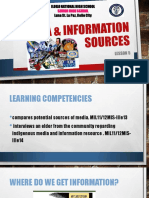 LESSON5 - Information and Media Sources