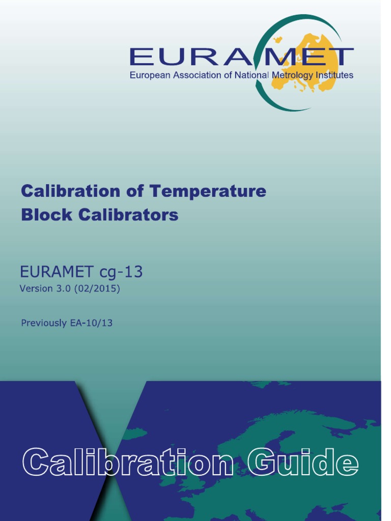 Euramet CG 13 For Dry Blocks PDF