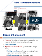 Image Operations in Different Domains