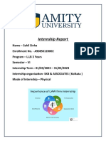 Internship Final Report