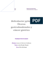 H. pylori, úlceras y cáncer gástrico