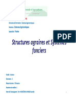 Chap 1 - Structures Agraires