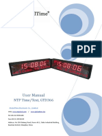 User Manual Time-Text GTD366