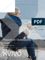 Xvivo Report On Operations 2021