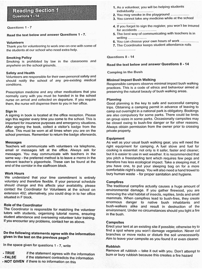 Ielts general reading pdf