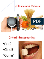 Screeningul Diabetului Zaharat