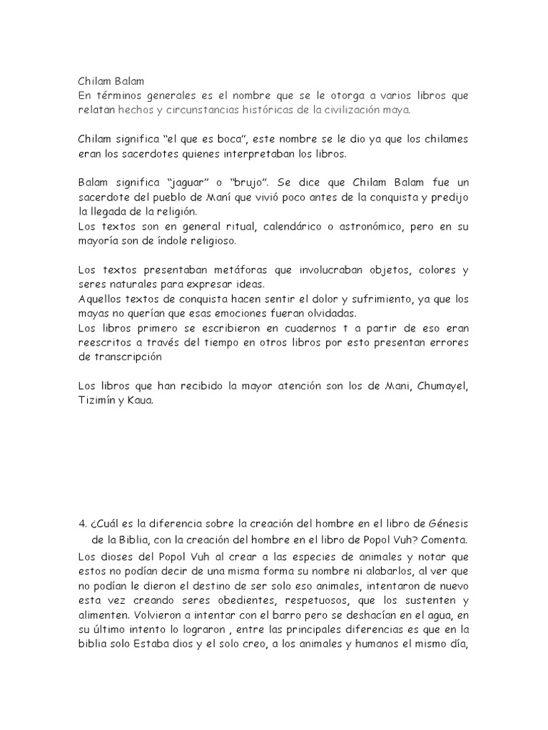 Chilam Balam PDF