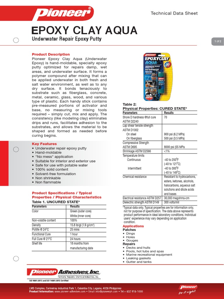 tds-pioneer-epoxyclay-aqua-022019-pdf-epoxy-fiberglass