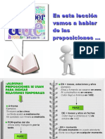 Las Preposiciones