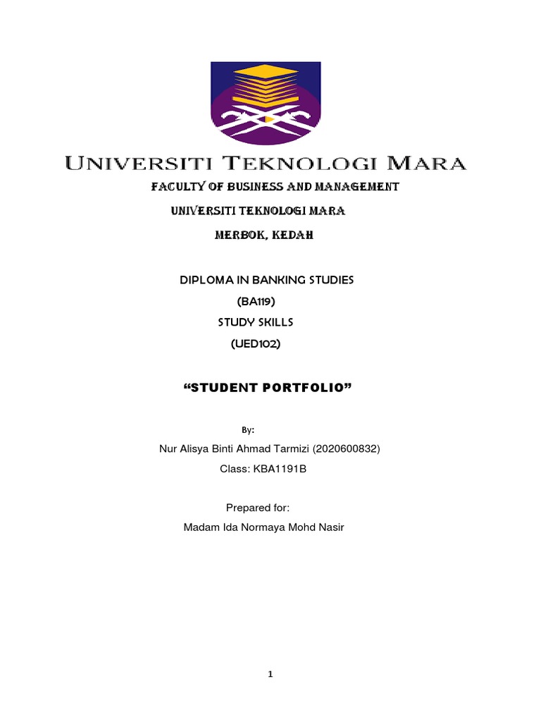 Example Portfolio 10 | PDF