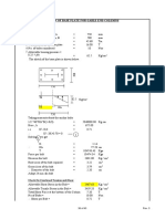 BASE PLATE DESIGN FOR GABLE END COLUMNS