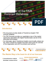 Transforma Insights' TAM Forecast Database Overview