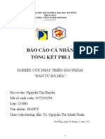 Báo Cáo Tổng Kết Pbl1 - Nguyễn Thị Huyền - 21sh1