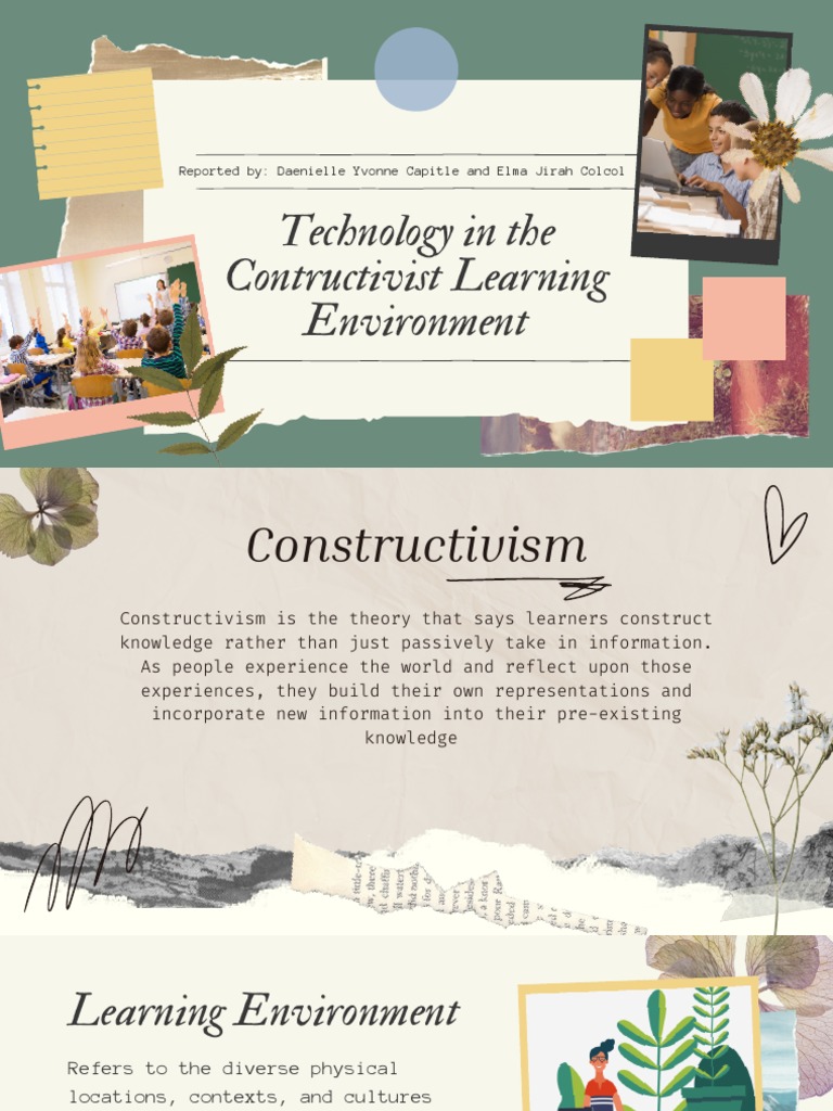 Technology in The Contructivist Learning Environment | PDF ...