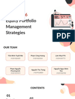 Chapter 16 Equity Portfolio Management Strategies Nhóm Mai