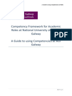 Competency Framework Guide For Academic Roles