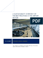 A Sustainability Overview of The Best Practices in The Airport Sector