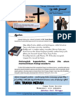 Contoh Design Warta Jemaat Gbi