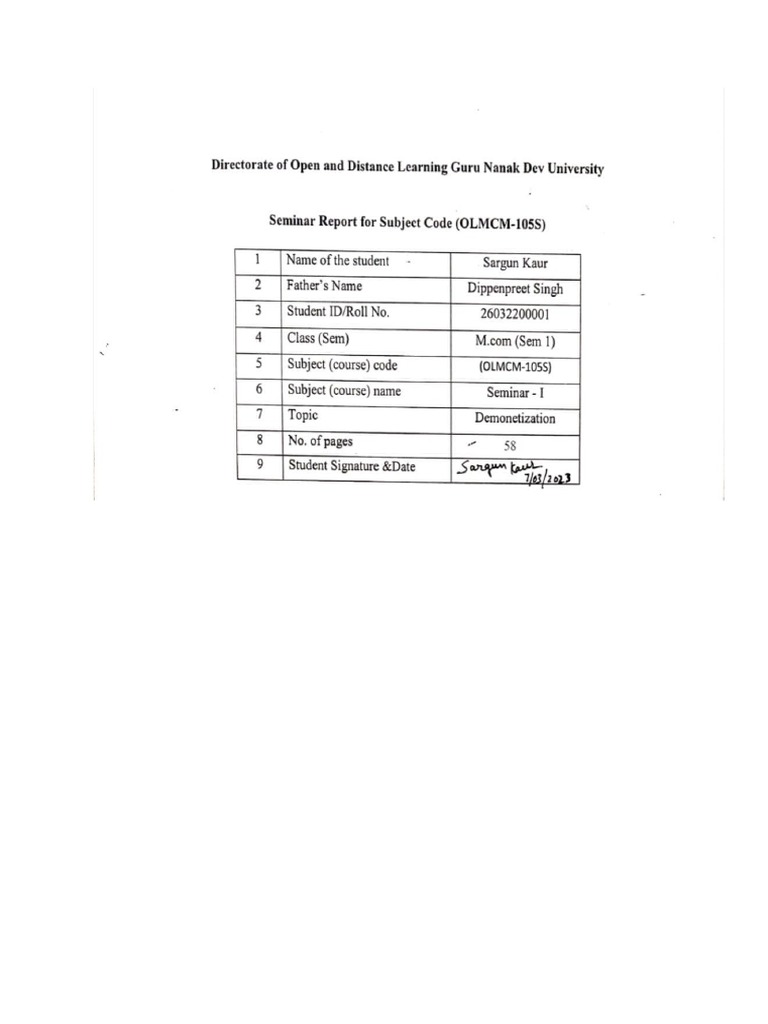 Demonetisation and Its Impact On Indian Economy | PDF | Legal Tender ...