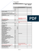 Daily Social & Fire Safety Compliance Check List