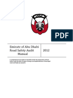 Road Safety Audit Manual for Abu Dhabi Projects