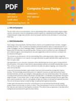 Download Unit 40 Computer Game Design by st2013 SN64572602 doc pdf