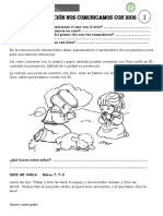 T 2 en La Oración Nos Comunicamos 3° y 4°