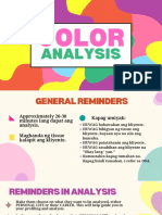 Color Analysis Insights