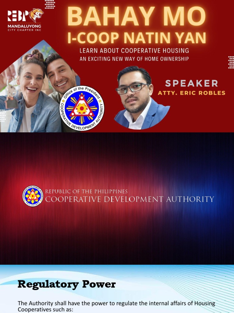 Housing Cooperative Presentation Pdf Cooperative Taxes