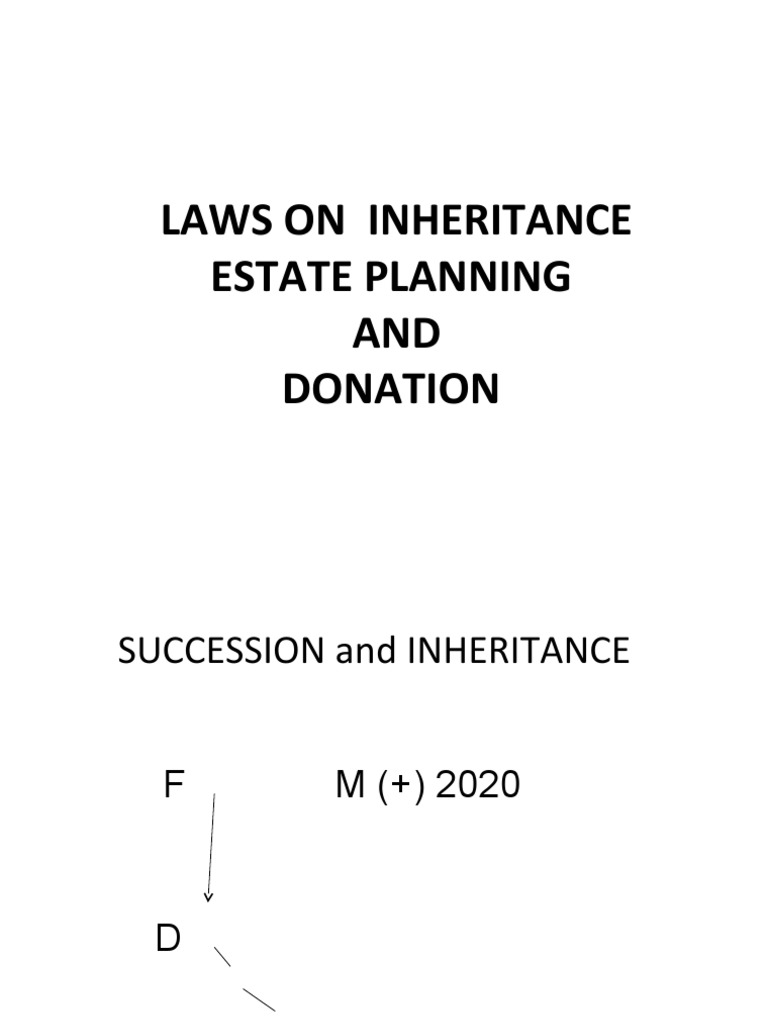 Inheritance Laws and Estate Planning Guide | PDF | Natural Resources ...