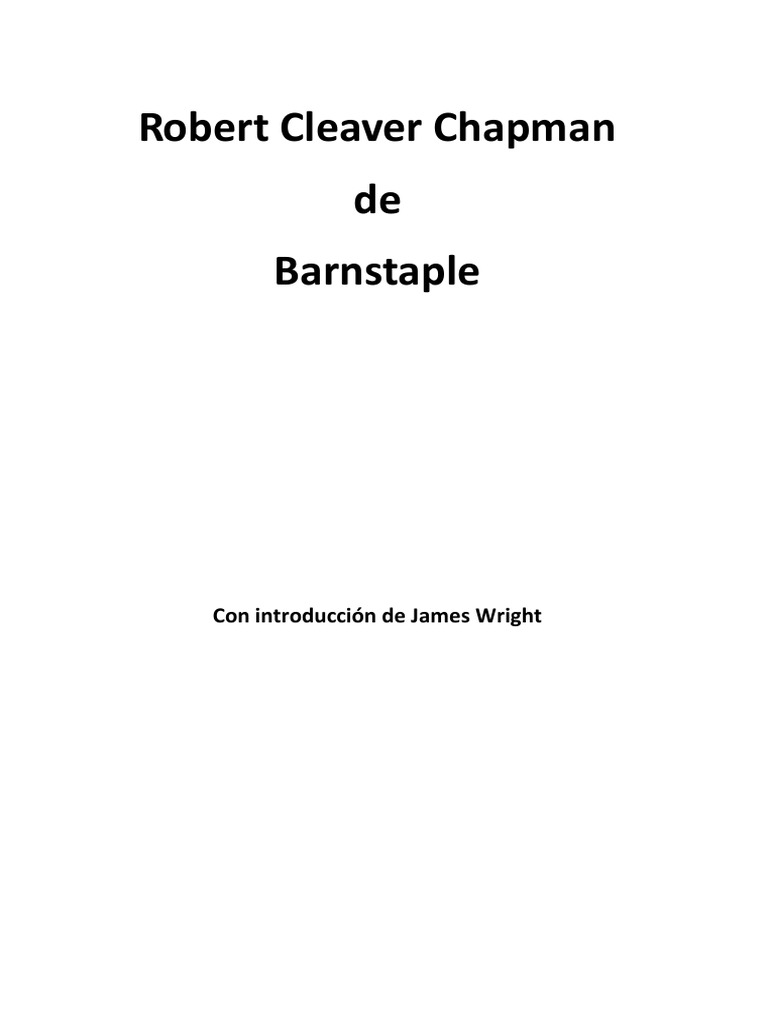 Robert Cleaver | PDF