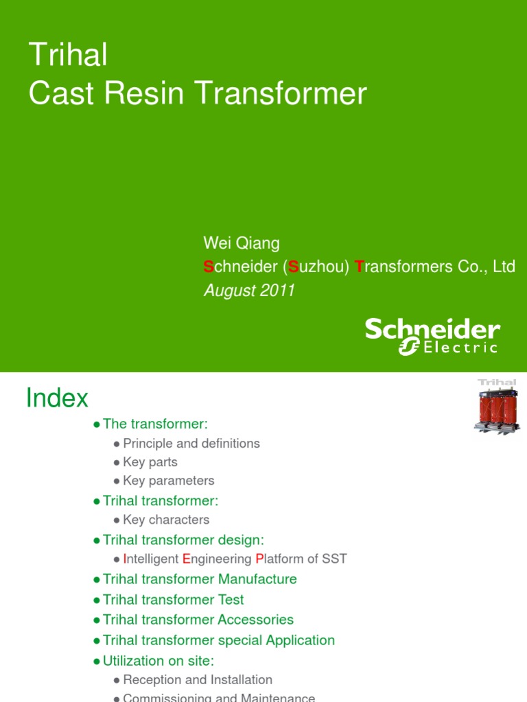 Dry Transformer Training | PDF | Transformer | Electrical Impedance