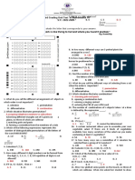 3rd Quarter Unit Test 2022 23 With Answer Key