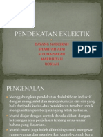 Pendekatan Eklektik