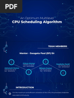 CPU - Scheduling Research Methodology