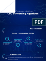 CPU - Scheduling Research Methodology