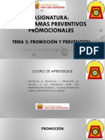 Clase 2 - Promocion y Prevencion