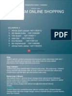 Penerapan Array 2 Dimensi Online Shoping - Kelompok 5-1