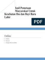 Laporan Hasil Pemetaan Pelibatan Masyarakat Untuk Kesehatan Ibu