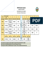 Time Table - 8C - W.E.F August 16