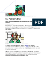ST Patrick's Day