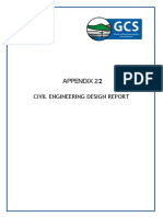Appendix 22 Civil Engineering Design Report