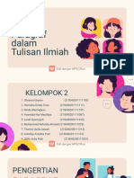 Paragraf Dalam Tulisan Ilmiah Kelompok 2