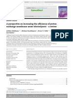 A Perspective On Increasing The Efficiency of Proton Exchange Membrane Water Electrolyzers - A Review