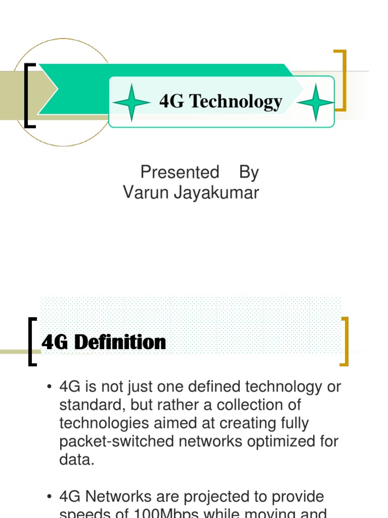 Overview of 4G Technology and Evolution | PDF | Channel Access Method | 4 G